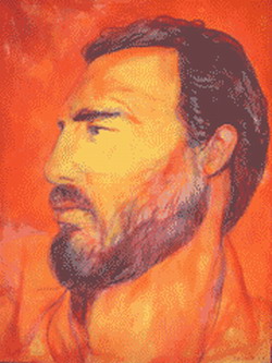  Fidel's profile by Servando Cabrera